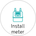 Install meter